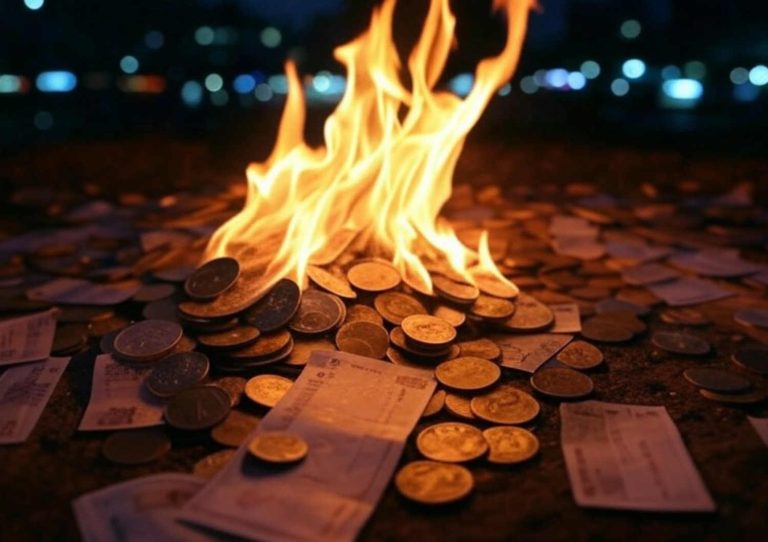 crypto burning