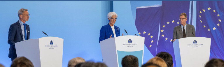 Lagarde (BCE) si dimette e lascia i tassi invariati